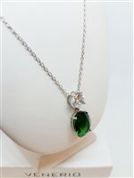 Collana Venerio Donna in Argento Cristallo COA90183 - COA90183